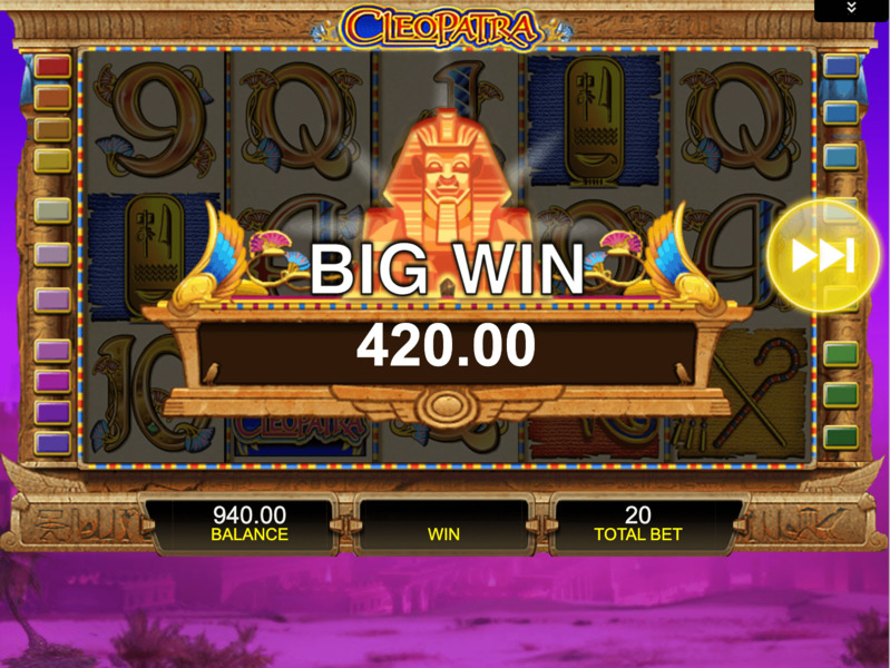 Cleopatra Big Win