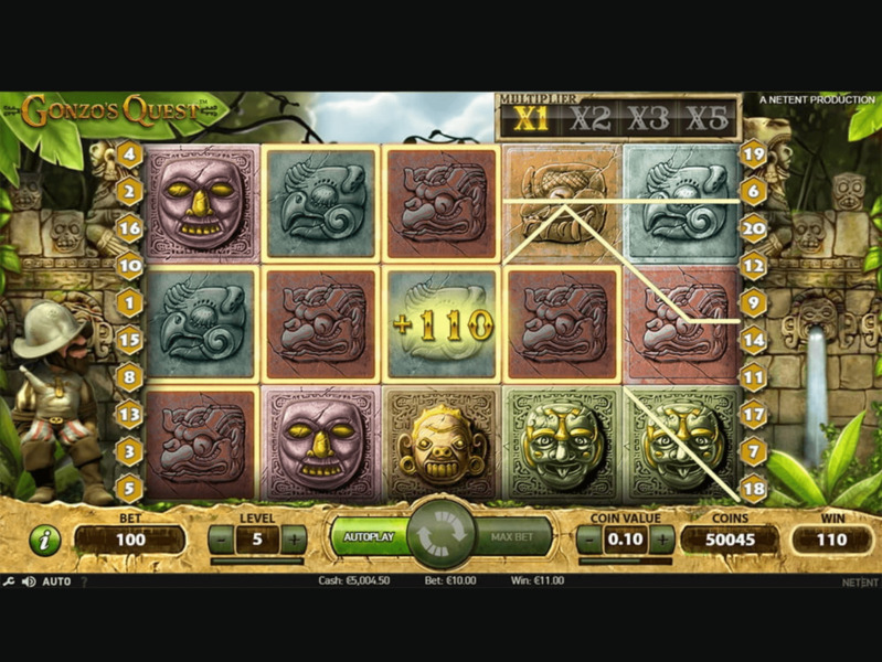 Gonzo's Quest Playlines